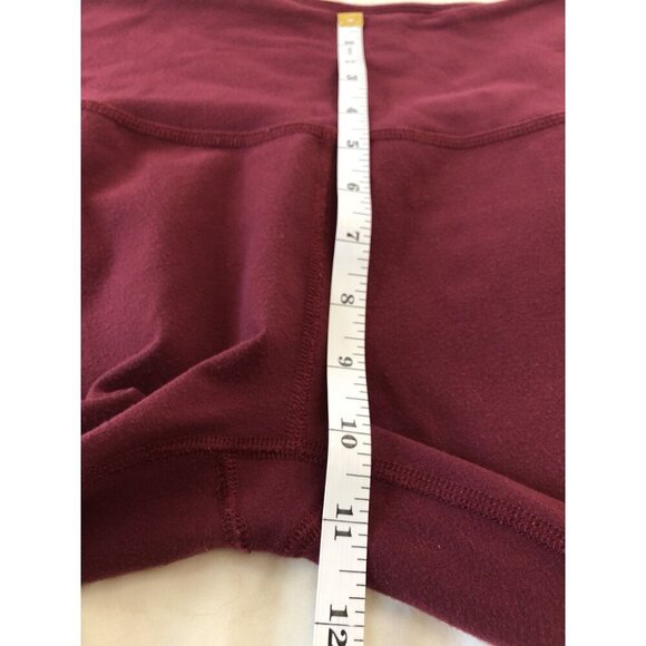 Beyond Yoga Womens Spacedye High-Rise Capri Leggings Size M Burgundy Activewear - Picture 9 of 9
